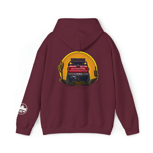Crimson JT's Hooded Sweatshirt